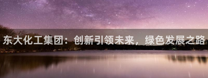 球盟会官方登录平台：东大化工集团：创新引领未来，绿色发展之路