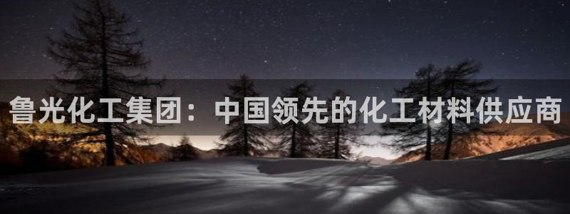 球盟会里面有打牌的嘛是真的吗：鲁光化工集团：中国领先的化工材
