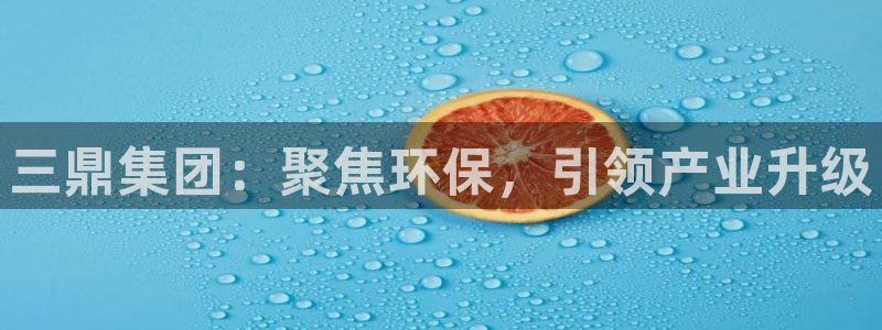 球盟会黑平台：三鼎集团：聚焦环保，引领产业升级