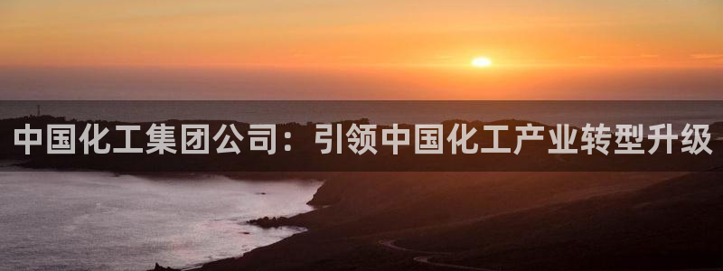 球盟会吧：中国化工集团公司：引领中国化工