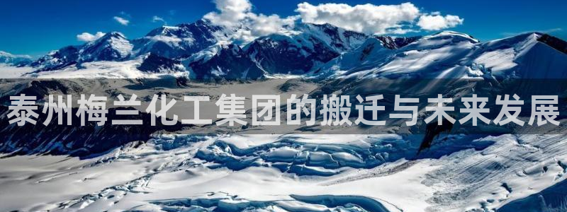 球盟会：泰州梅兰化工集团的搬迁与未来发展